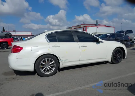 2007 Infiniti G35X z USA, uszkodzony, nr VIN JNKBV61F77M809335